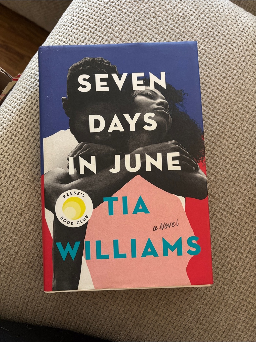 Seven Days in June by Tia Williams - Pink & Blue Hardcover